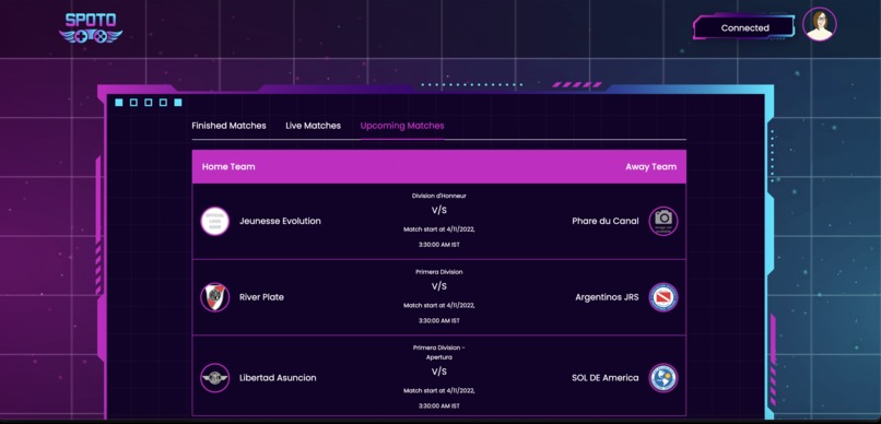 Spoto - Spots betting platform – screenshot 5