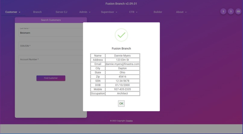 "Denali" as BaaS – screenshot 2