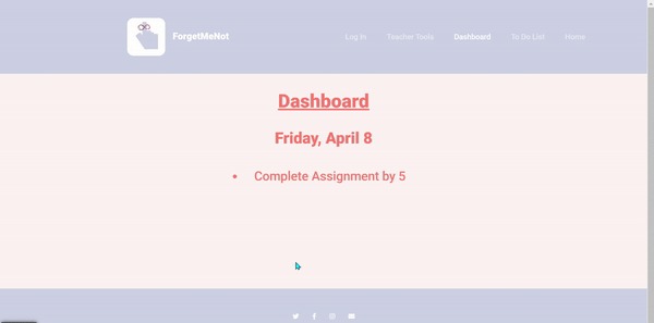 ForgetMeNot – screenshot 2