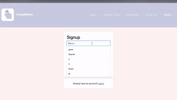 ForgetMeNot – screenshot 4