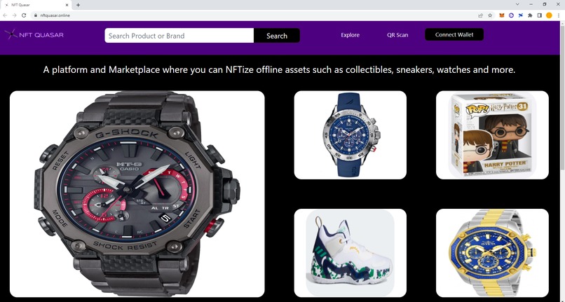 NFT Quasar – screenshot 1