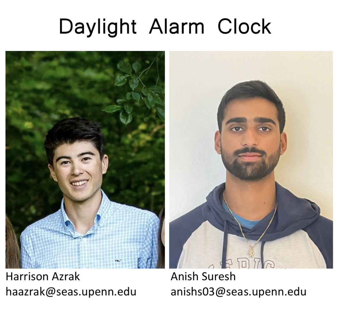 Daylight Alarm Clock Devpost