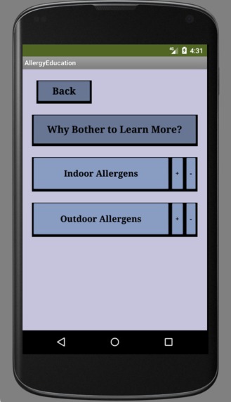 AllerGenius – screenshot 1