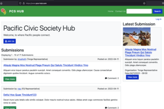 Pacific Civic Society Hub