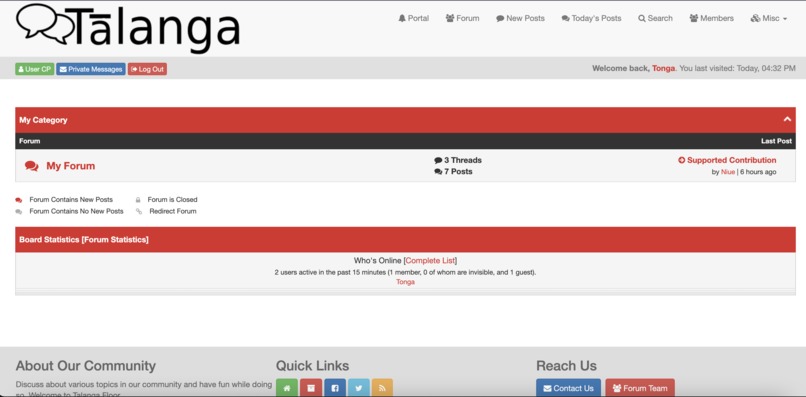 Talanga Plaform – screenshot 5