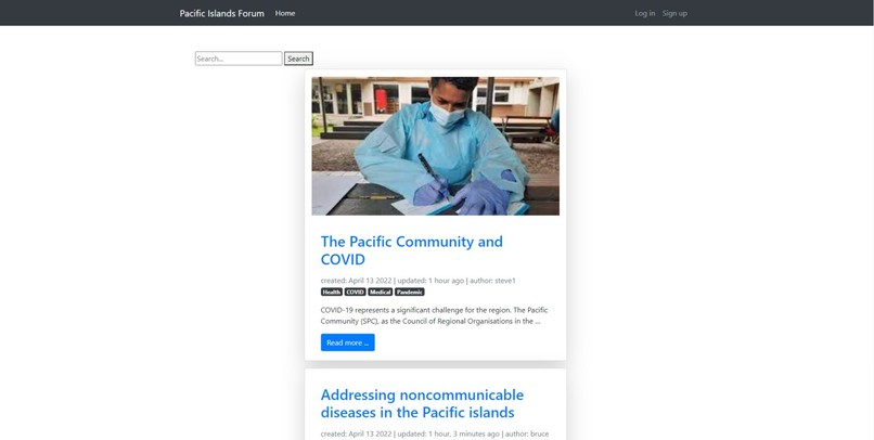 Pacific Islands Forum – screenshot 1