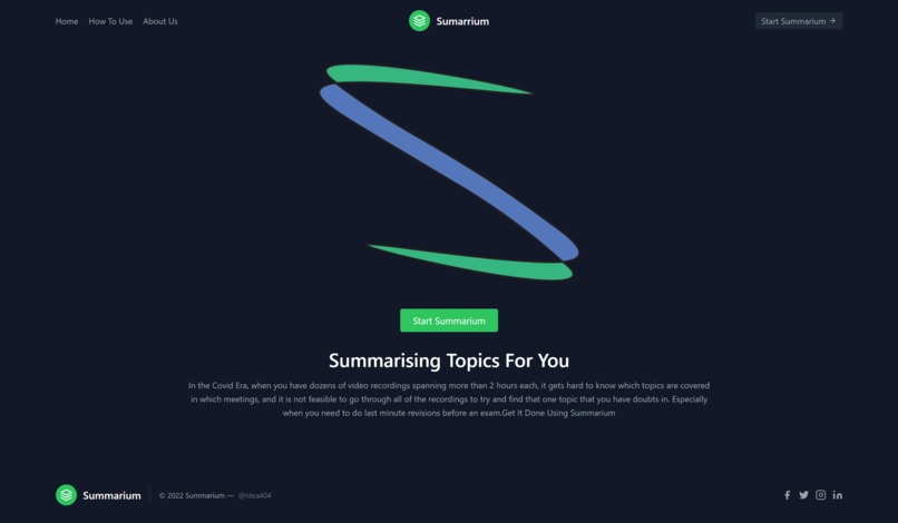 Idea404 -- Summarium – screenshot 1