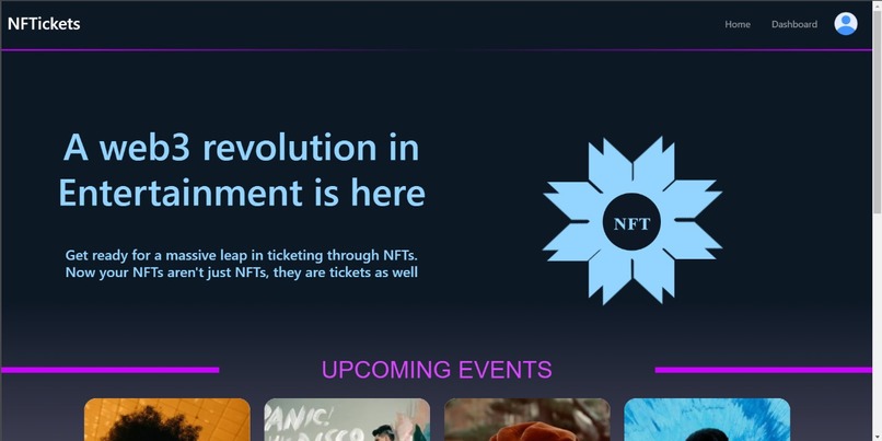 NFTickets – screenshot 1