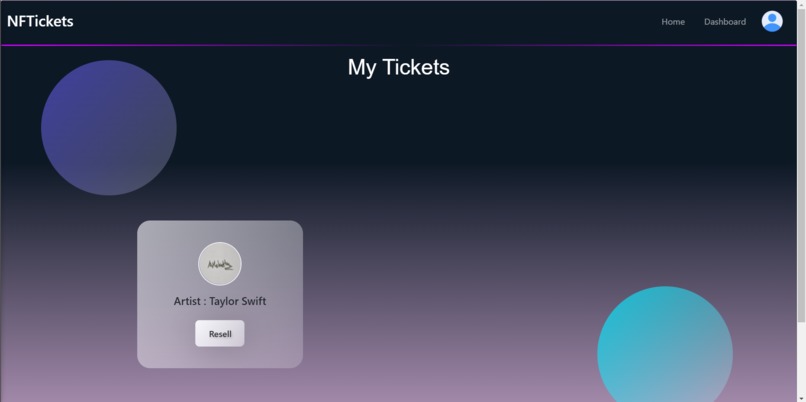 NFTickets – screenshot 8