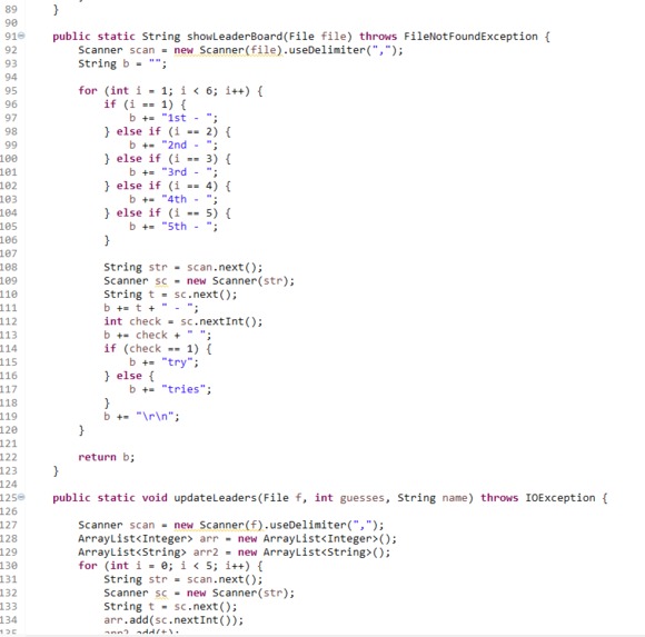 Guessing Game – screenshot 3