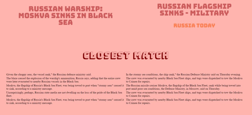News Comparator (News Comparison) – screenshot 3
