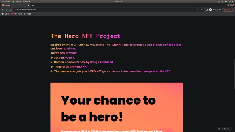 Hero NFT – screenshot 2