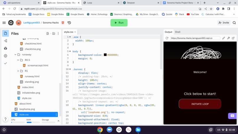 Loop (beginner project) – screenshot 6