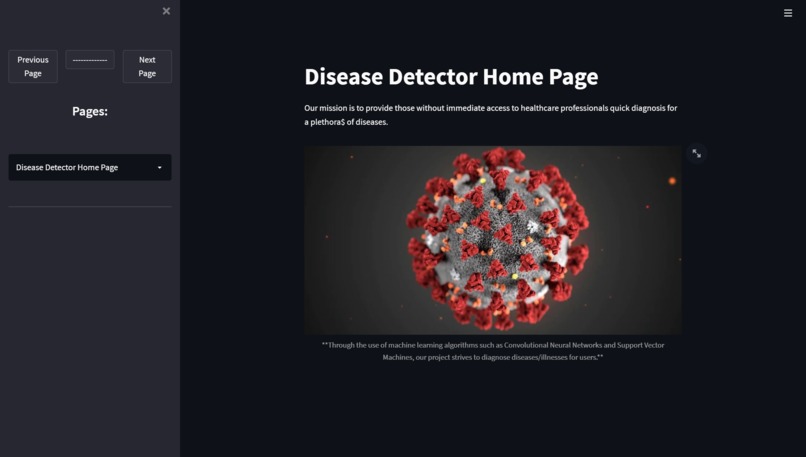 Disease Detector – screenshot 1