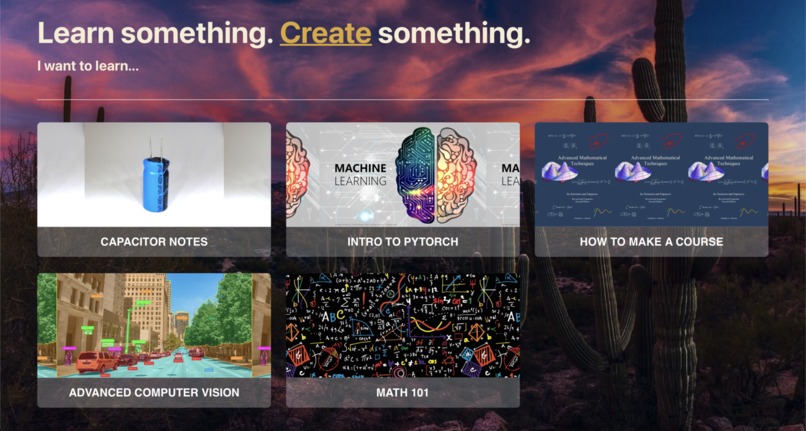 Cactus Courseware – screenshot 1