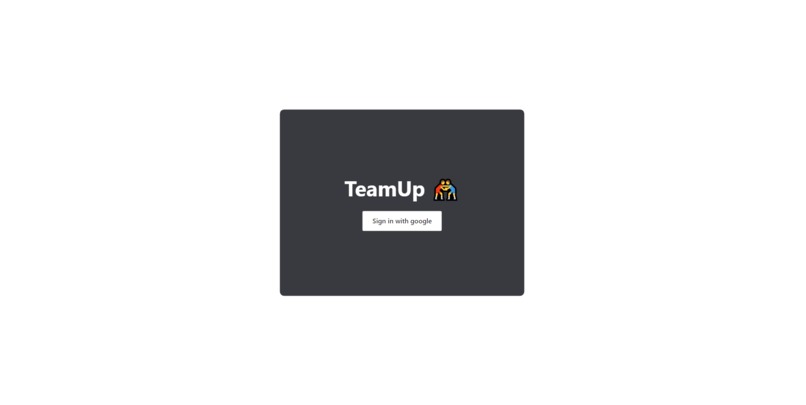TeamUp – screenshot 1