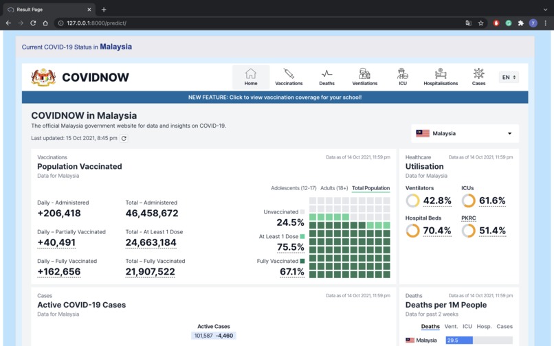 Realevancy - a website detects the relevancy of webpages – screenshot 5