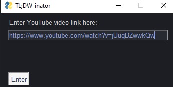 TL;DW-inator(Too Long; Didn't Watch) – screenshot 1