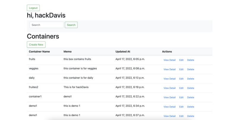 Food Organizer – screenshot 3