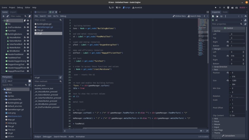 Unlimited Power! (beginner project) – screenshot 3