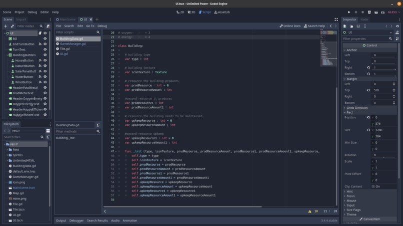 Unlimited Power! (beginner project) – screenshot 4