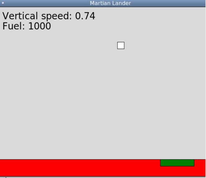 Martian Moon Lander – screenshot 1