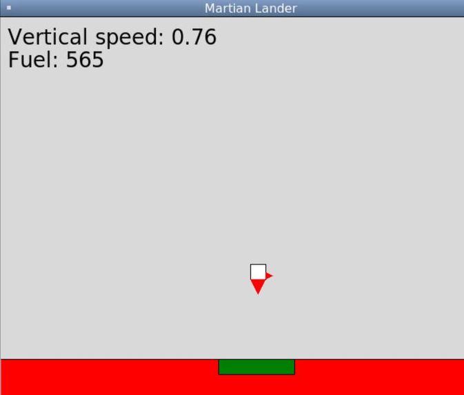 Martian Moon Lander – screenshot 2