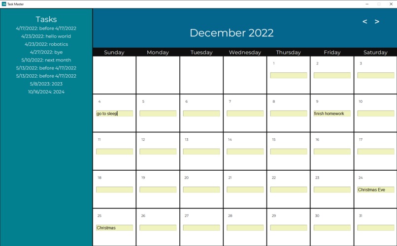 Task Master – screenshot 1