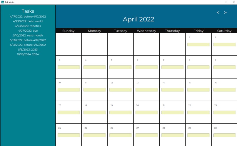 Task Master – screenshot 2