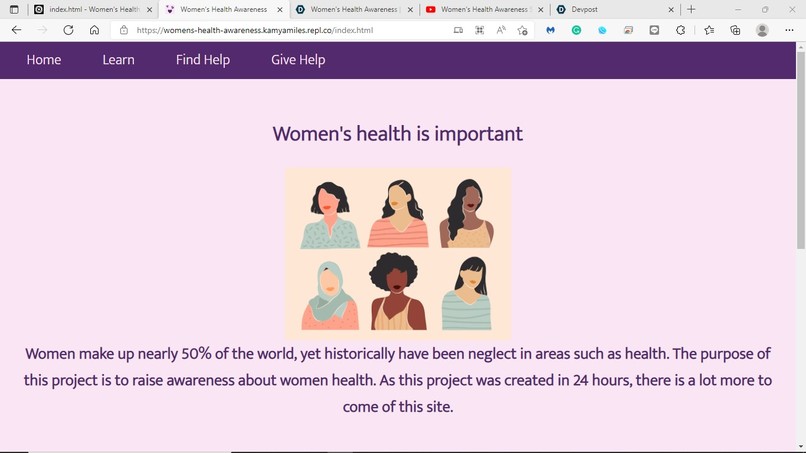 Women's Health Awareness – screenshot 2