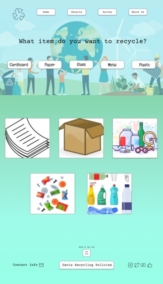 Davis Recycling Guide – screenshot 2