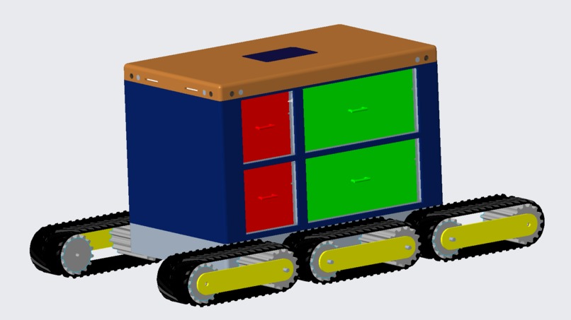 Food Delivery Robot Lu MEBs – screenshot 1