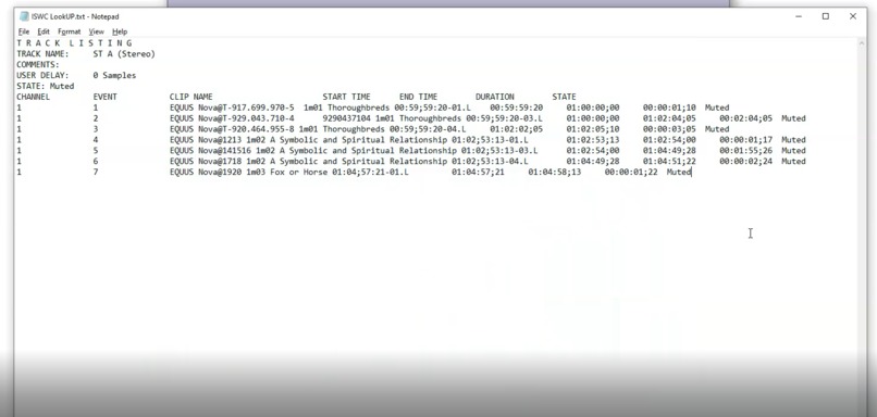 Cue Sheet Generator – screenshot 1