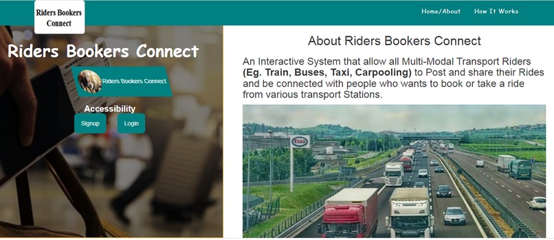 Riders Bookers Connect – screenshot 1