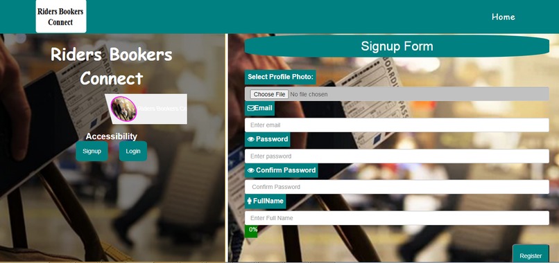 Riders Bookers Connect – screenshot 2