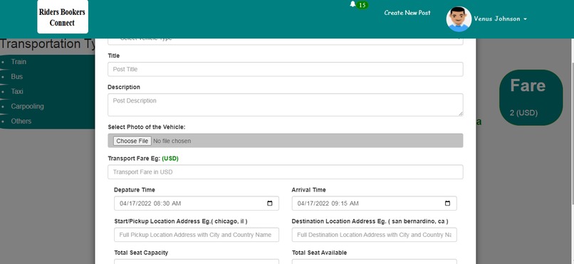 Riders Bookers Connect – screenshot 6