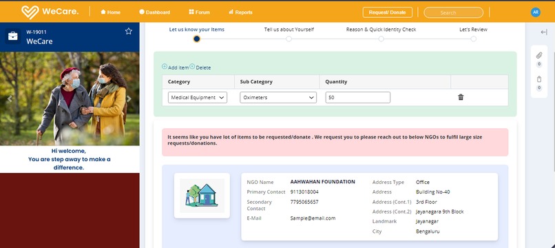 WeCare. – screenshot 6