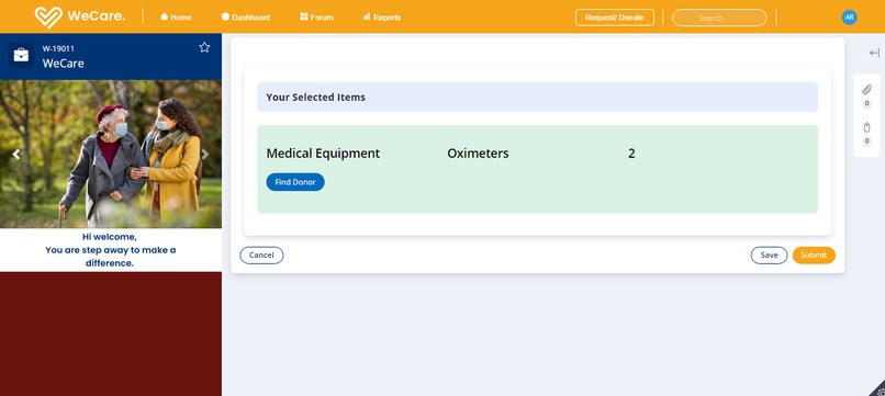 WeCare. – screenshot 1