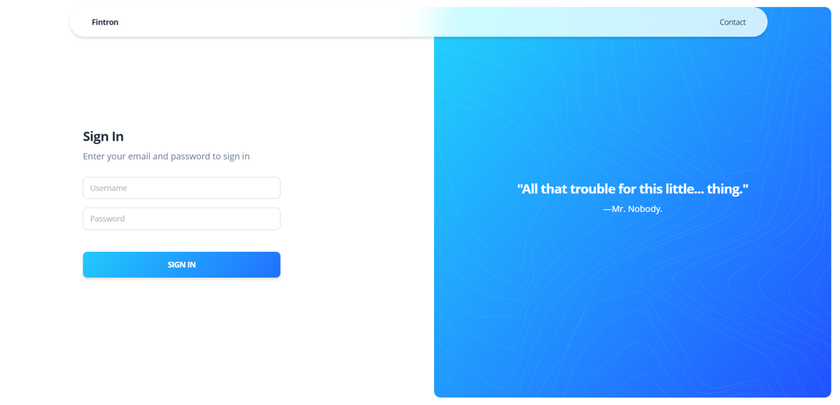 Fintron | Devpost