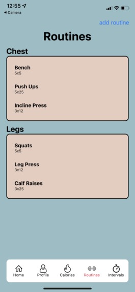 MyFitnessFriend – screenshot 4
