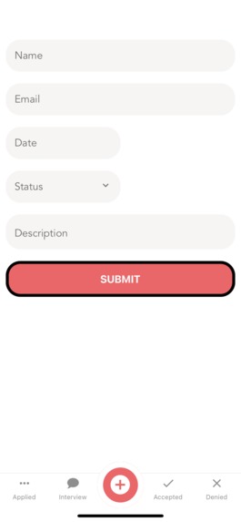 Internship Trakcer – screenshot 6