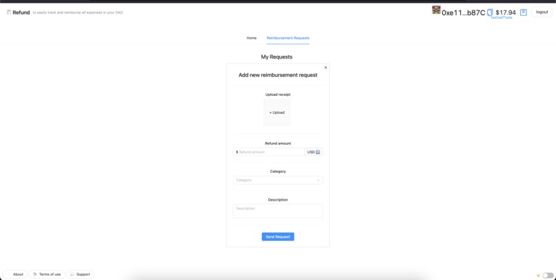Refund – screenshot 2