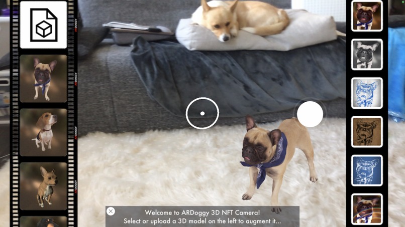 ARDoggy 3D NFT Camera – screenshot 2