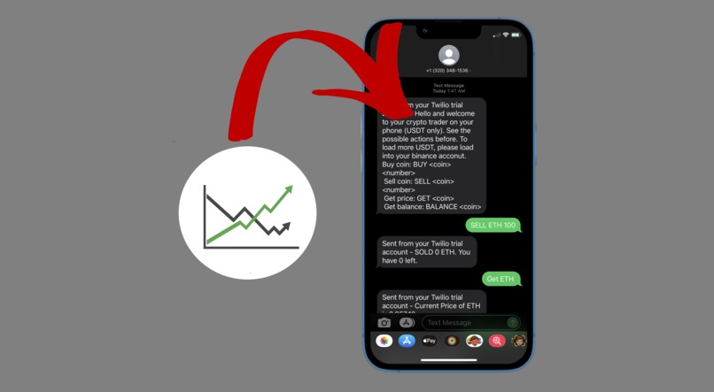 Crypto Phone Trader – screenshot 1