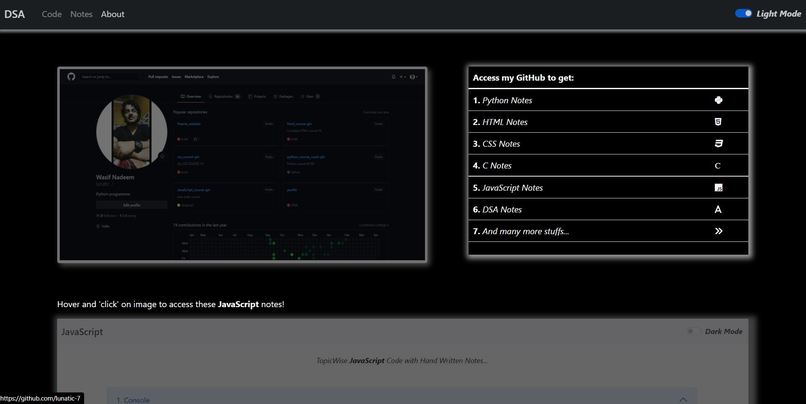 DSA Notes – screenshot 1