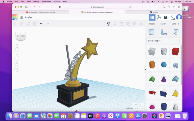 Golf Trophy – screenshot 1