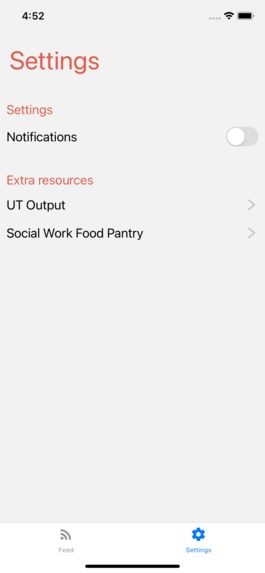 UT Free Food Finder – screenshot 2