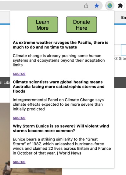 Climaware – screenshot 1