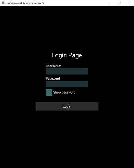 re:bank – screenshot 1