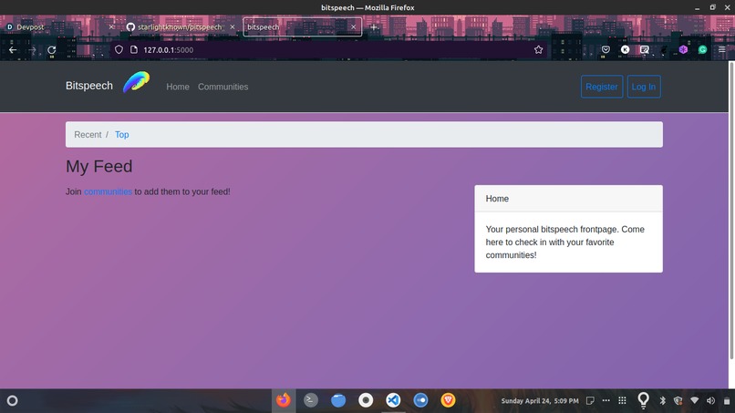 BitSpeech – screenshot 1